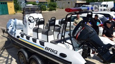 катер поліції Донеччини_1 / © ГУ Національної поліції в Донецькій області