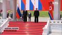 Помпезный парад и портреты по всему Пхеньяну! Путин прилетел к Ким Чен Ыну