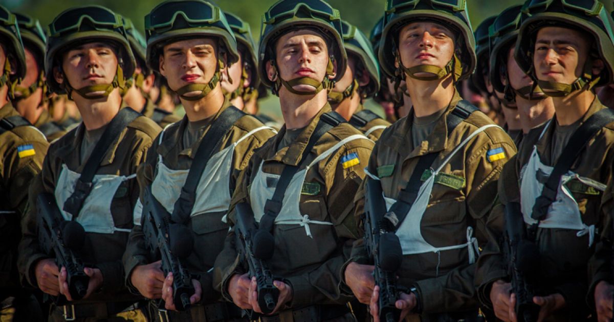 Военные готовятся к параду на День независимости / © Национальная гвардия Украины