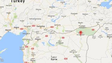 Потеря Эль-Хасаки нанесет сильный удар по режиму Асада / © Google Maps