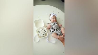 Лилия Ребрик на милом видео показала заметно подросшую 5-месячную дочь