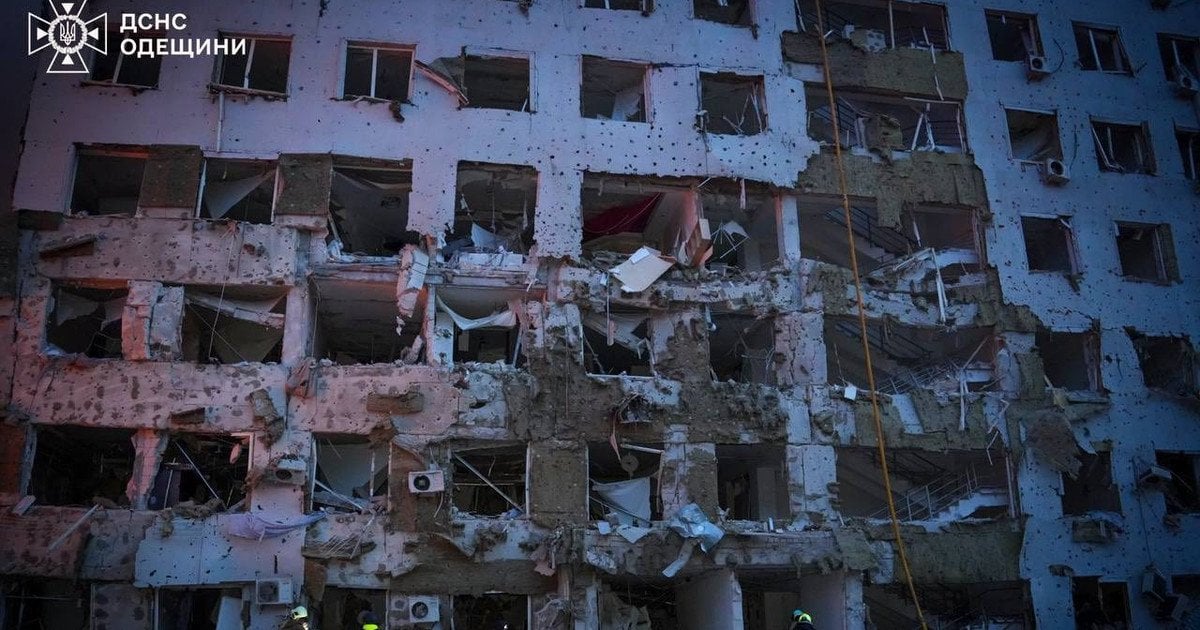 Удар по Одесі 16 квітня