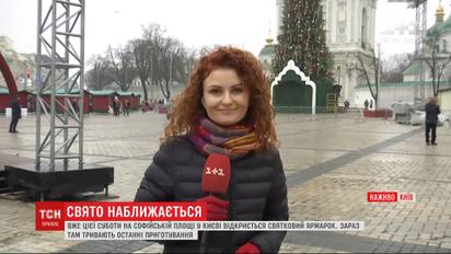 Тысяча украшений и 5 километров гирлянд: новогодняя елка Киева почти готова к открытию