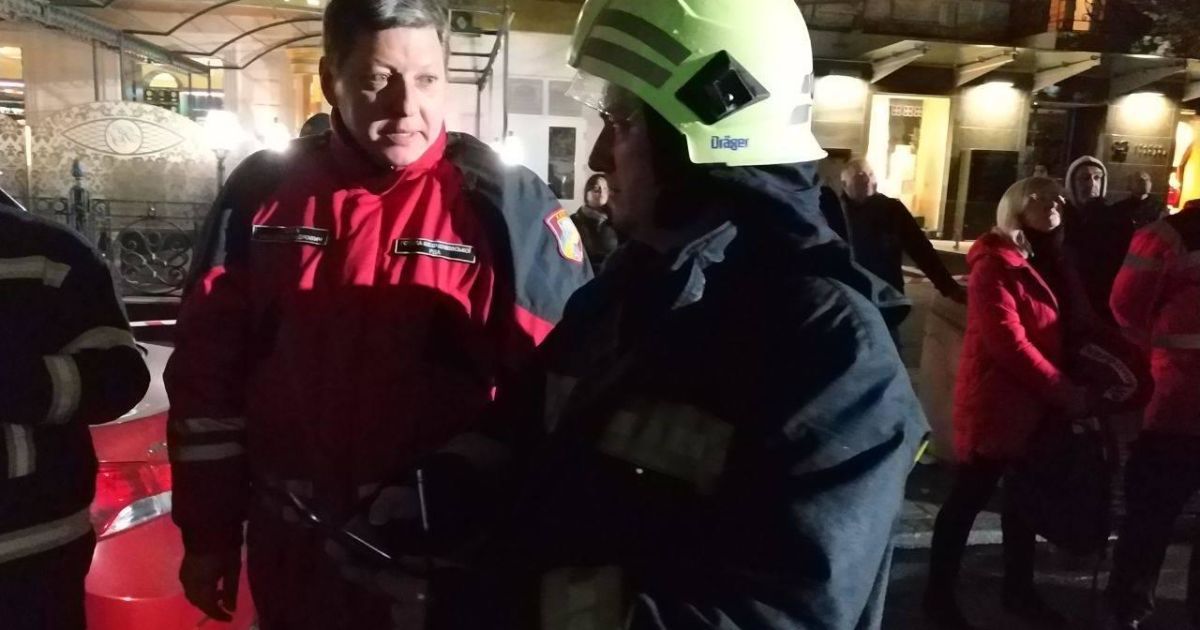 пожежа будинку в Києві_1 / © ГУ ДСНС у Києві