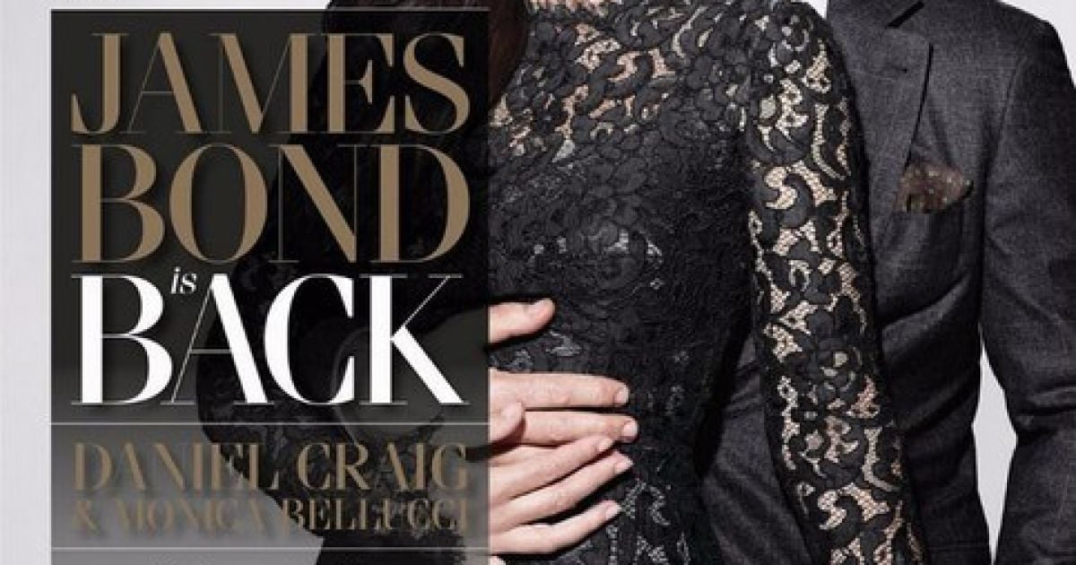 Моника Беллуччи и Дэниел Крэйг в фотосессии для журнала GQ