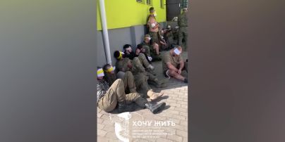 Не встигли втекти: у Мережі з'явилося відео з полоненими кадирівцями