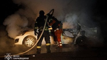 Атака на Харків_3 / © ДСНС