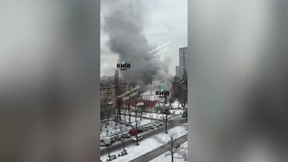 У Києві пожежа на бульварі Верховної Ради