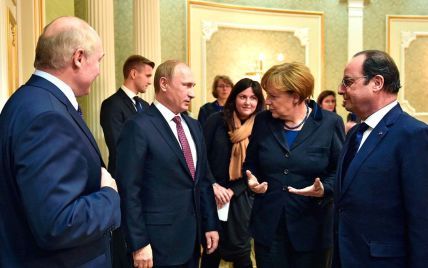 Путін з Меркель та Олландом обговорили ситуацію в Україні та Сирії