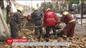 Поваленные деревья и разрушенные фасады: столицу накрыл климатический апокалипсис