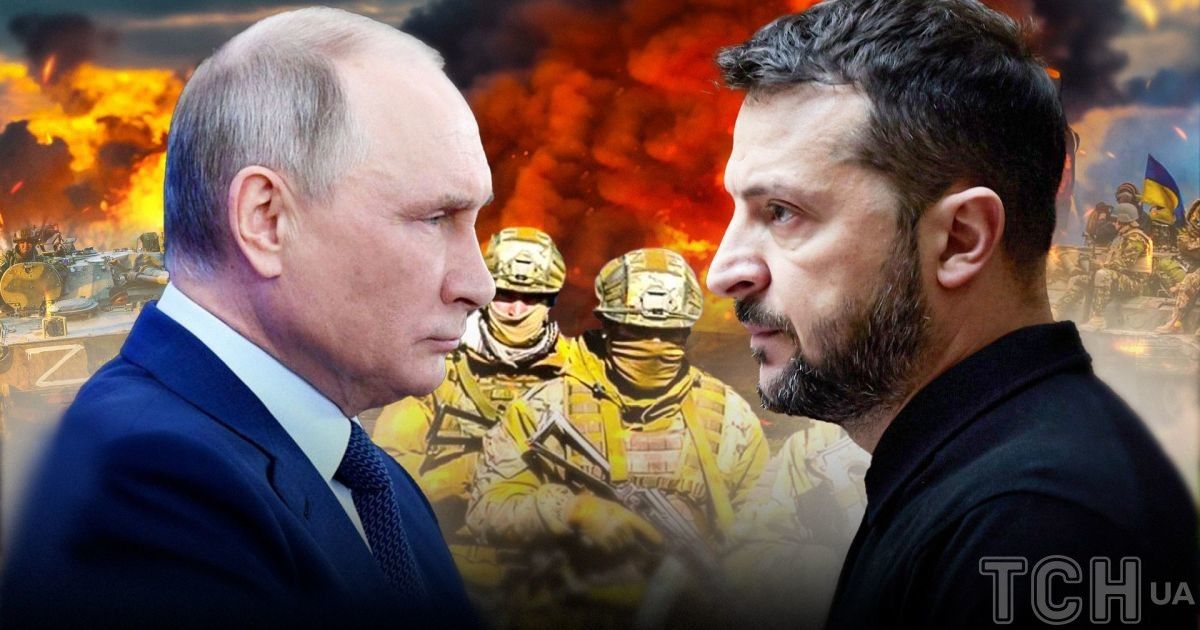Путин и Зеленский
