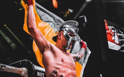Украинский "Гладиатор" из Мариуполя триумфально дебютировал в элитной лиге кулачных боев (видео)