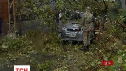 Двоє загиблих, 5 травмованих, повалені дерева та крани: Одеса страждає від шторму