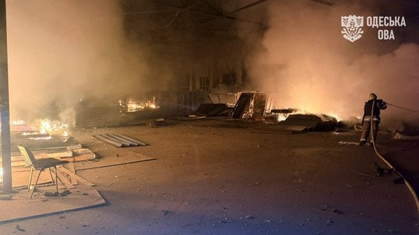 РФ ударила по Одессе. / © Олег Кипер / Одесская ОВА