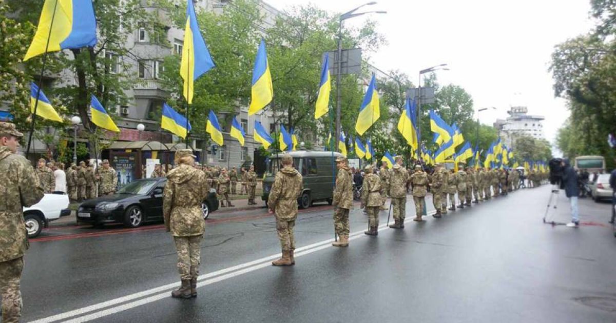поліція на 9 травня_2 / © Facebook/Оксана Блищик