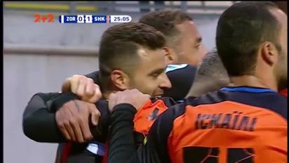 Заря - Шахтер - 0:1. Видео гола Мораеса