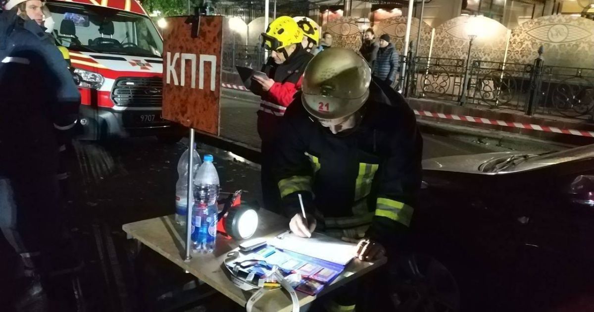 пожежа будинку в Києві_8 / © ГУ ДСНС у Києві
