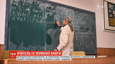 Кризис школьного образования: в Украине не хватает учителей химии, физики, математики и английского языка