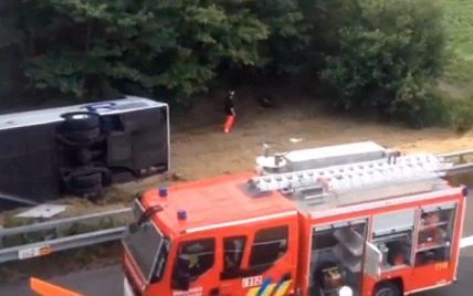 В Бельгии разбился туристический автобус с детьми, есть жертвы