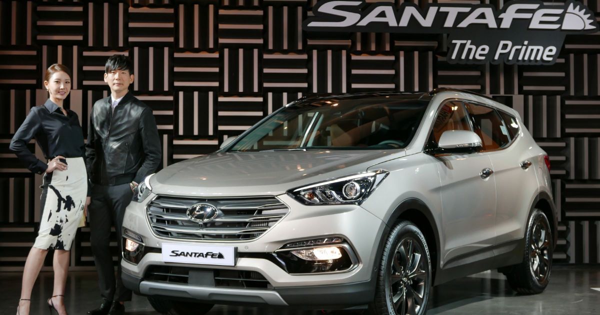 Hyundai представил обновленный  Santa Fe