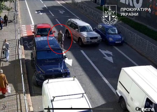 Избиение велосипедиста / © Киевская городская прокуратура