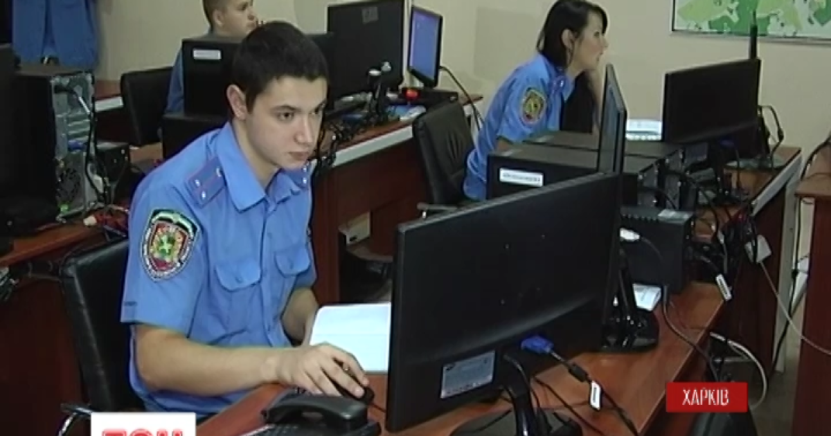 Правоохранители Харькова показали центр управления патрулями полиции