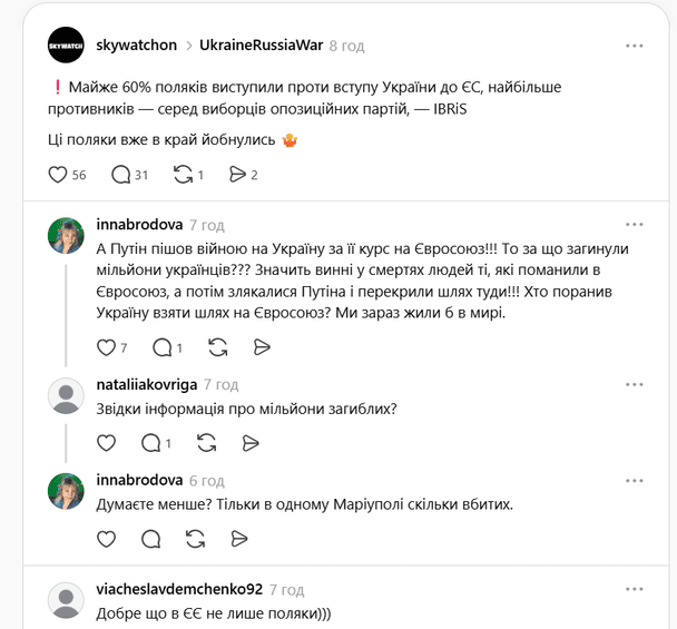 Реакція українців у соцмережах / © скриншот