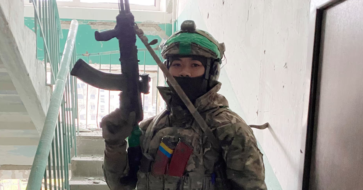 Вьетнамец Тунг Нгуен, присоединившийся к ВСУ