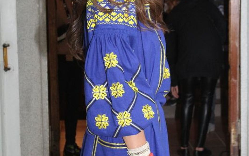 Огневич выступила на конкурсе "Мисс Украина 2015" / © пресс-служба Златы Огневич