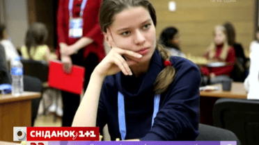 В гостях у «Сніданку з 1+1» чемпіонка світу з шахів Наталя Букса