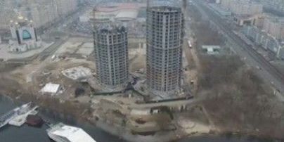 В Киеве возобновили скандальное строительство у Патриаршего храма на Никольской Слободке
