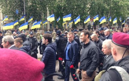 В Киеве задержали людей из-за георгиевских лент