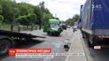 На глазах у десятка свидетелей маршрутка врезалась в грузовой фургон
