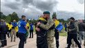 Повернення героїв: емоційні кадри зустрічі звільнених військових