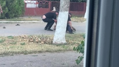 В Одесской области полиция и ТЦК остановили авто и силой задержали водителя
