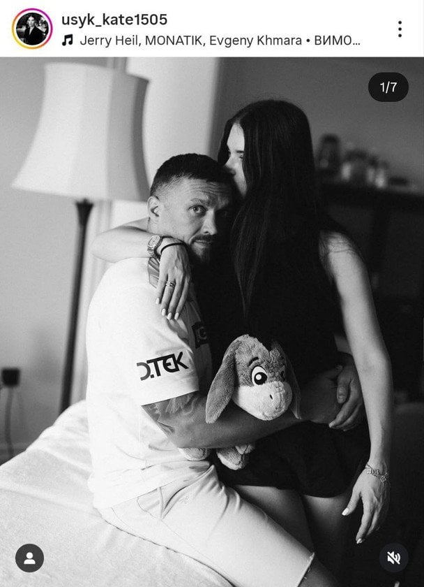 Катерина та Олександр Усики / © instagram.com/usyk_kate1505/