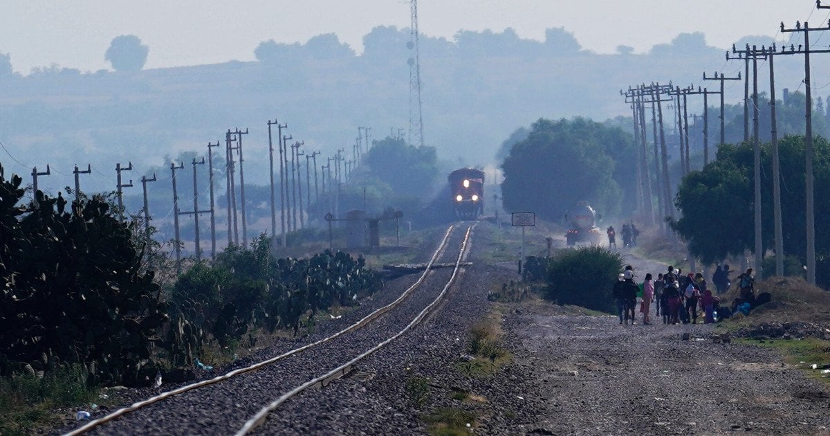 Залізниця у Мексиці.