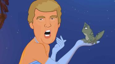 Дональд Трамп в образе Тианы / © buzzfeed.com
