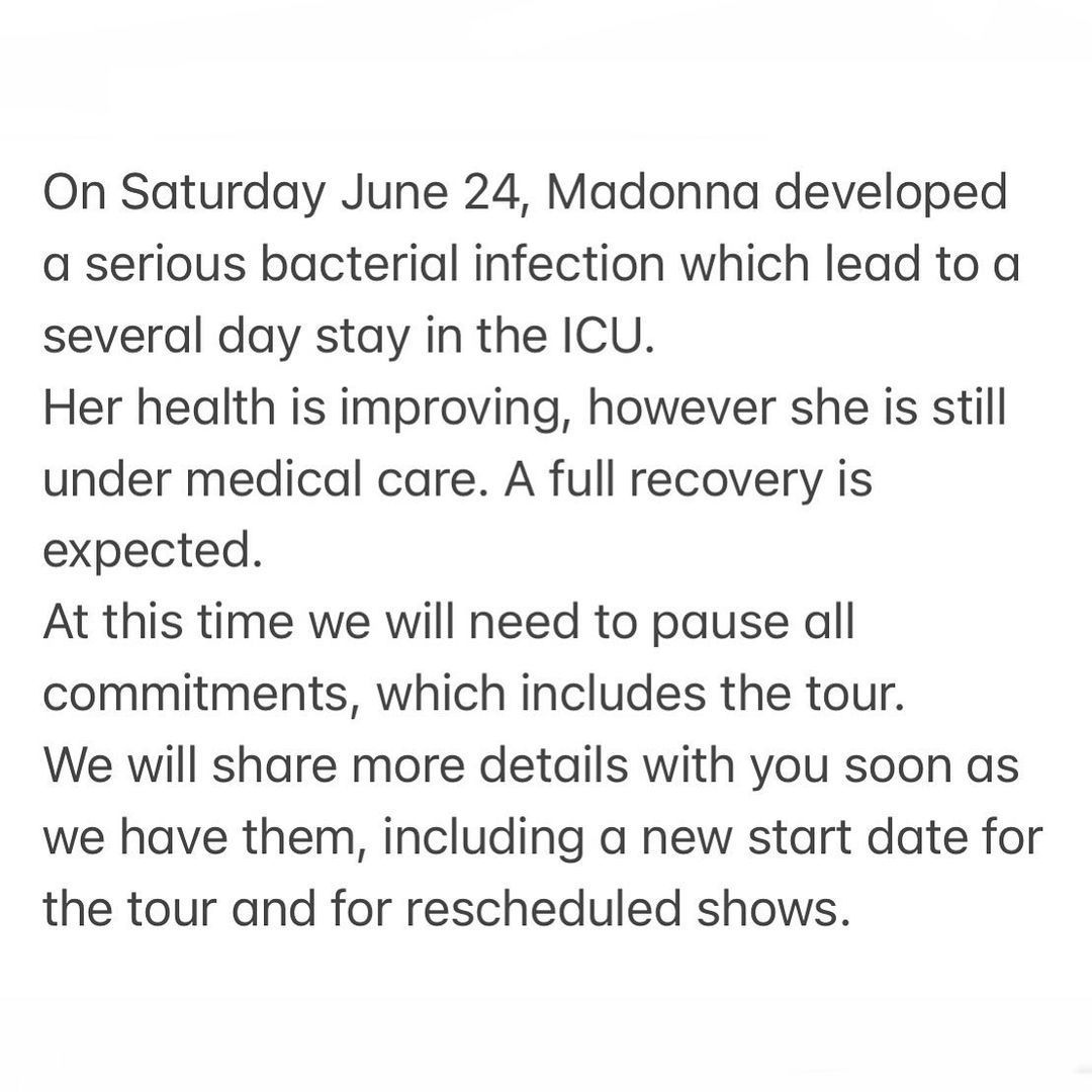Про госпіталізацію Мадонни повідомив її менеджер / © instagram.com/guyoseary