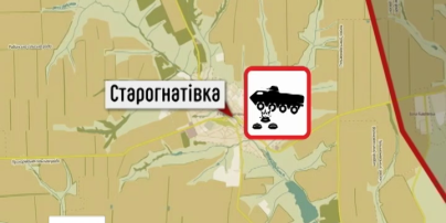 Под Мариуполем подорвался БТР с украинскими военными