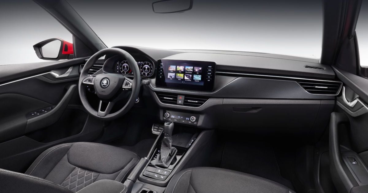 Skoda показала салон серийного кроссовера Kamiq