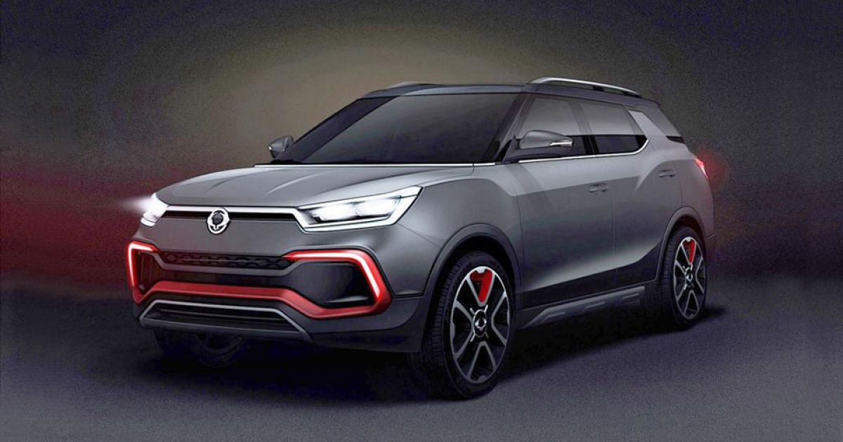 SsangYong покажет во Франкфурте семиместный Tivoli