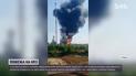 В России горит нефтеперерабатывающий завод, совладелицами которого являются супруги Медведчука и Казака