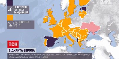 Новости мира: Европа открылась для здоровых и вакцинированных украинцев