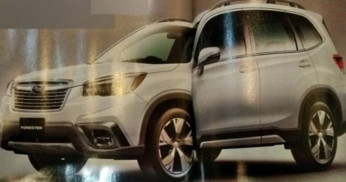 Сеть взорвали секретные снимки рестайлингового Subaru Forester