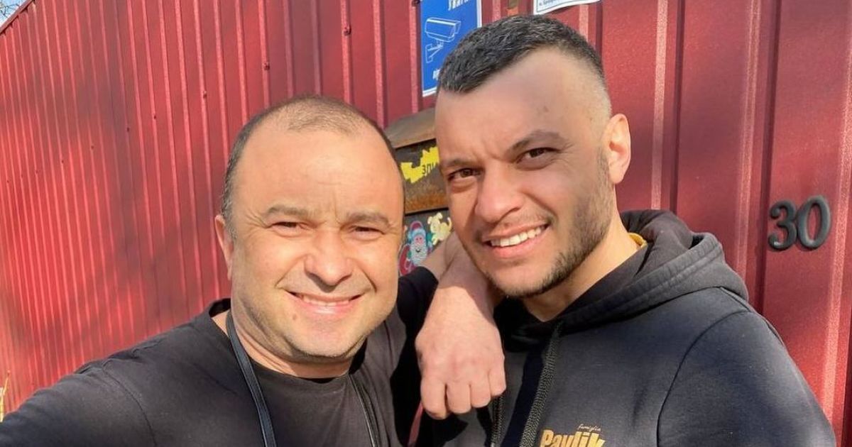 Віктор Павлік із сином Олександром