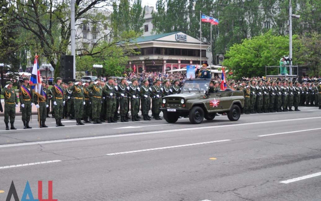 Військовий парад в "ДНР" / © ДАН