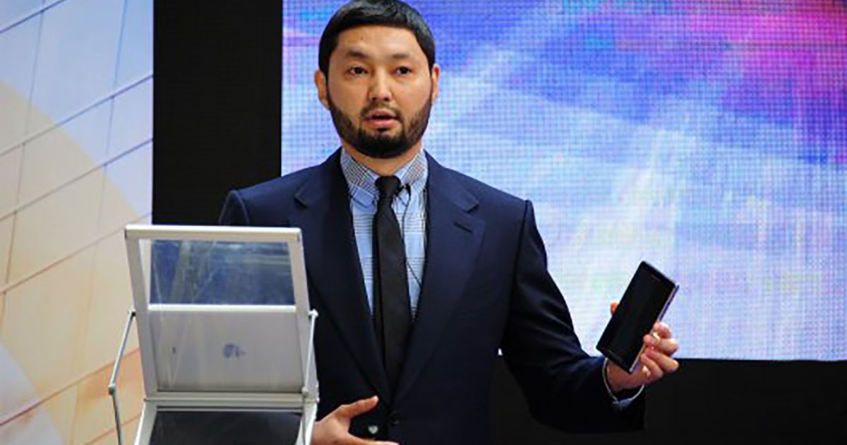 Кенес Ракишев презентовал самый безопасный смартфон