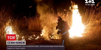 Новини України: почався сезон рукотворних пожеж