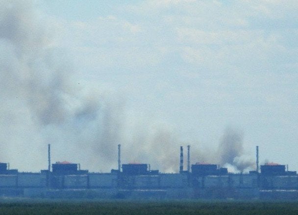 В Минэнерго выяснили причину густого дыма возле Запорожской АЭС: есть ли угроза ядерной безопасности